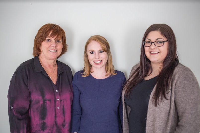 The Leading Ladies at KSA Marketing + Partnerships: Laurie Lewis, Melanie Roberts, Allison Lindgren